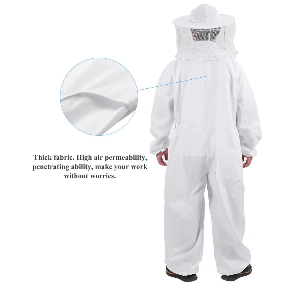 équipement de protection à capuchon rond pour hommes Camouflage,size:XXL équipement d/'apiculture professionnel avec voile de clôture ventilée Tenue d/'apiculteur femmes costume d/'apiculteur